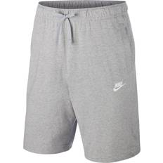 Herren Hosen & Shorts Nike Club Fleece Short - Dark Grey Heather/White