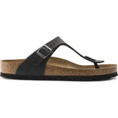 Birkenstock Herre Tøfler & Sandaler Birkenstock Gizeh Oiled Leather - Black