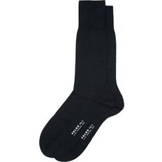 Seide Socken Falke No. 6 Finest Men Socks - Black