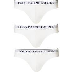 Polo Ralph Lauren Hvite Underbukser Polo Ralph Lauren Low Rise Brief 3-pack - White