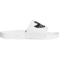 41 ⅓ - Herre Slippers Adidas Shmoofoil - Cloud White/Core Black/Cloud White