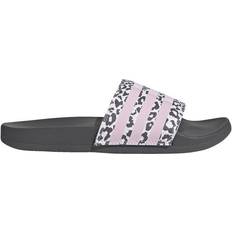 Adidas Adilette Comfort - Grey Five/Clear Pink/Cloud White