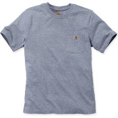 Carhartt Herre Klær Carhartt Workwear Pocket Short-Sleeve T-Shirt - Heather Gray