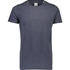 Lindbergh Stretch Round Neck T-shirt - Navy