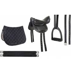 HKM Pony Saddle Shetland Set