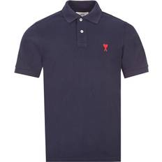 Superdry Organic Cotton Classic Pique Polo Shirt, Eclipse Navy at
