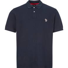 Paul Smith Organic Cotton Piqué Zebra Logo Polo Shirt - Navy