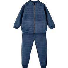 Name It Quilted Thermo Set - Blue/Midnight Navy (13190850)
