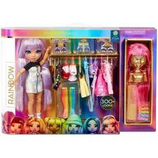Rainbow High Surprise Hair Studio + Puppe Amaya Raine 5 in 1