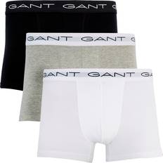 Gant Underbukser Gant Basic Solid Cotton Boxer 3-pack - Grey/Black/White