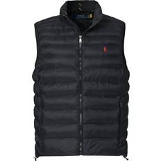 Black - Men Vests Polo Ralph Lauren Recycled Nylon Terra Vest - Black