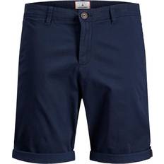 Herren Shorts Jack & Jones Bowie Solid Chino Shorts - Blue/Navy Blazer