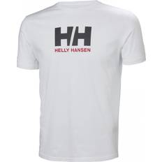 Helly Hansen Herren Oberteile Helly Hansen Logo T-shirt - White