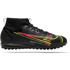 Nike Jr. Mercurial Superfly 8 Academy TF - Black/Off-Noir/Cyber