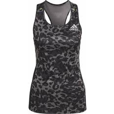 Adidas Fast Graphic Tank Top Women - Grey Four/Black/Multicolor