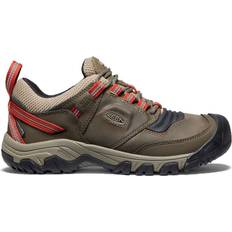 7,5 - Herren Wanderschuhe Keen Keen Ridge Flex M - Timberwolf/Ketchup