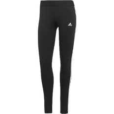 S Leggings adidas Women's Loungewear Essentials 3-Stripes Leggings - Black/White