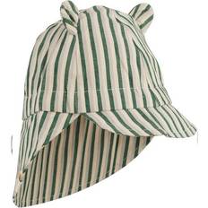 Liewood Gorm Sun Hat - Y/D Stripe Garden Green/Sandy