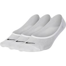 Nike Dame Sokker Nike Everyday Lightweight Footie Socks 3-pack Women - White/Black