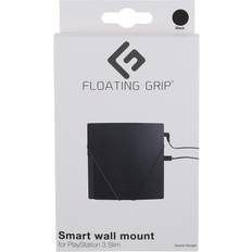 Wall mount av console Floating Grip PS3 Slim Console Wall Mount - Black