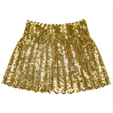 Boland Women's Sequins Mini Skirt Gold