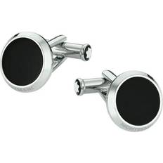 Men Cufflinks Montblanc Iconic Cufflinks - Silver/Onyx