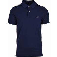 Bomull Pikéskjorter Gant Original Piqué Polo Shirt - Evening Blue