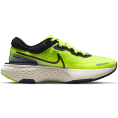 Men - Yellow Running Shoes Nike ZoomX Invincible Run Flyknit M - Volt/Barely Volt/Black