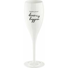 Koziol Champagneglass Koziol Make Dreams Happen Champagneglass 10cl 6st