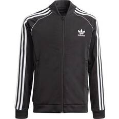 Sweatshirts Children's Clothing Adidas Junior Adicolor SST Track Jacket - Black/White (GN8451)