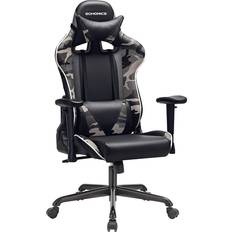 Gaming stoler Nancy HomeStore High Backrest Gaming Chair - Black/Grey Camo