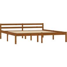 vidaXL Solid Pine 60cm Bettrahmen 180x200cm