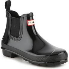 Hunter Original Gloss Chelsea Boots - Black