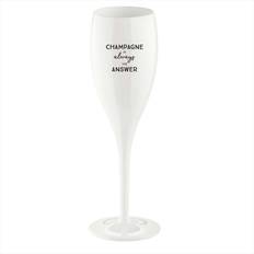 Koziol Champagneglass Koziol Is The Answer Champagneglass 10cl 6st