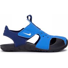 Blue Sandals Children's Shoes Nike Sunray Protect 2 PSV - Signal Blue/White/Blue Void