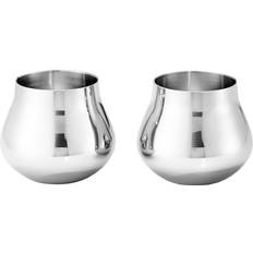 Rustfritt stål Snapsglass Georg Jensen Sky Snapsglass 8cl 2st