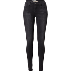 Levi's 710 Super Skinny Jeans - Black Noise/Black