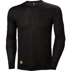 Helly Hansen HH Lifa Long Sleeve Moisture Wicking Crewneck Men - Black