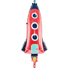 Dyre - og figurballonger Foil Ballons Space Rocket Red