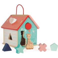 Janod Sophie La Girafe Shape Sorting House