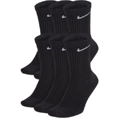 Nike Cotton Underwear Nike Everyday Cushioned Training Socks 6-pack - Black/White