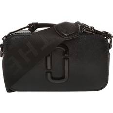 SSENSE Marc Jacobs Black 'The Logo Strap Snapshot' Bag 325.00