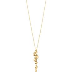 Georg Jensen Moonlight Grapes Necklace - Gold/Diamonds