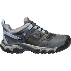 Waterproof Walking Shoes Keen Ridge Flex W - Steel Grey/Hydrangea