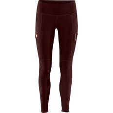 Fjällräven Abisko Trail Tights Women - Dark Garnet