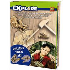 Tiere Experimente & Zauberei SES Creative Excavate Dinos Assortment 3 Sets