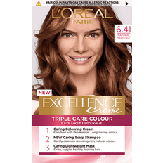 Pflegend Permanente Haarfarben L'Oréal Paris Excellence Crème #6.41 Natural Hazelnut 192ml