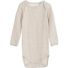 Serendipity Baby Body Stripe - Oat/Offwhite (M106)