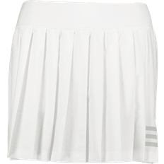 Hvite - XXL Skjørt Adidas Club Tennis Pleated Skirt Women - White/Grey Two