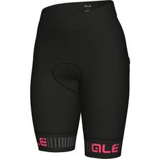 Alé Solid Traguardo Shorts Women - Black/Fluro Pink